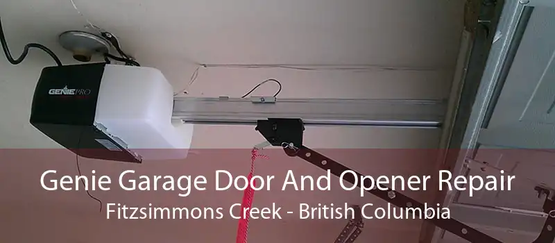 Genie Garage Door And Opener Repair Fitzsimmons Creek - British Columbia