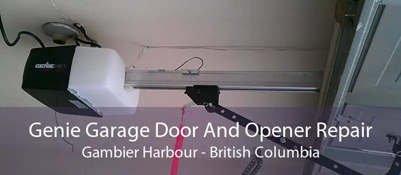 Genie Garage Door And Opener Repair Gambier Harbour - British Columbia