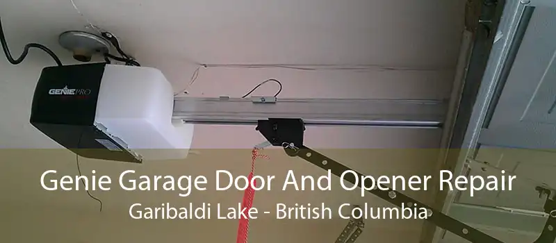 Genie Garage Door And Opener Repair Garibaldi Lake - British Columbia