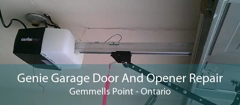 Genie Garage Door And Opener Repair Gemmells Point - Ontario