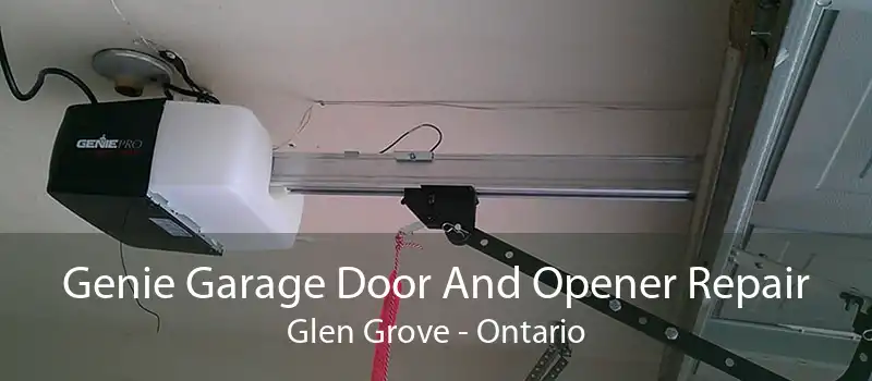 Genie Garage Door And Opener Repair Glen Grove - Ontario