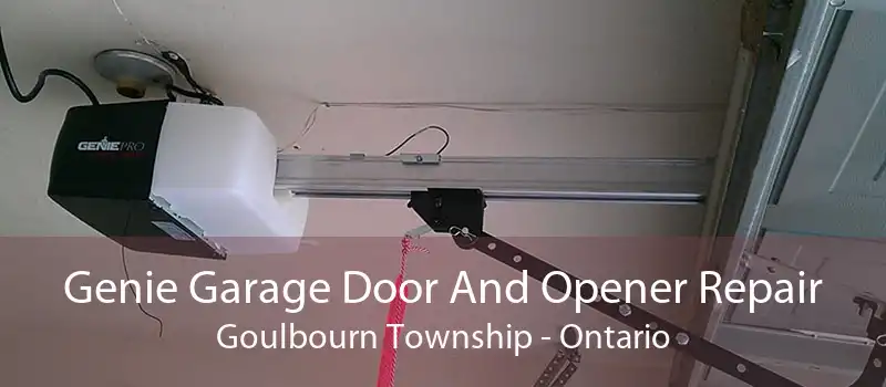 Genie Garage Door And Opener Repair Goulbourn Township - Ontario
