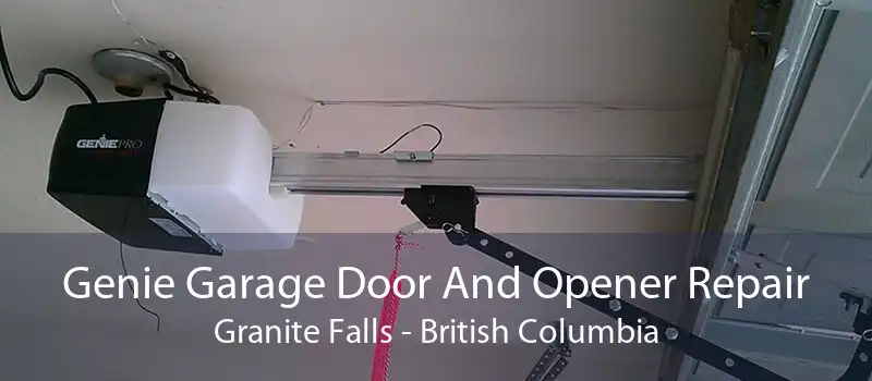 Genie Garage Door And Opener Repair Granite Falls - British Columbia