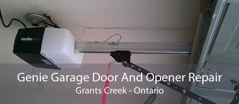 Genie Garage Door And Opener Repair Grants Creek - Ontario