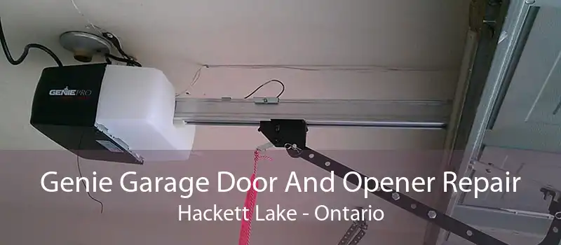 Genie Garage Door And Opener Repair Hackett Lake - Ontario