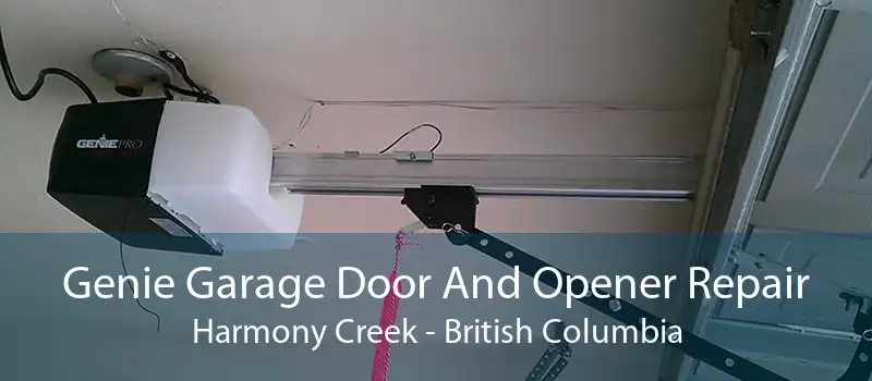 Genie Garage Door And Opener Repair Harmony Creek - British Columbia