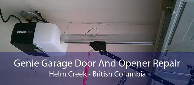 Genie Garage Door And Opener Repair Helm Creek - British Columbia