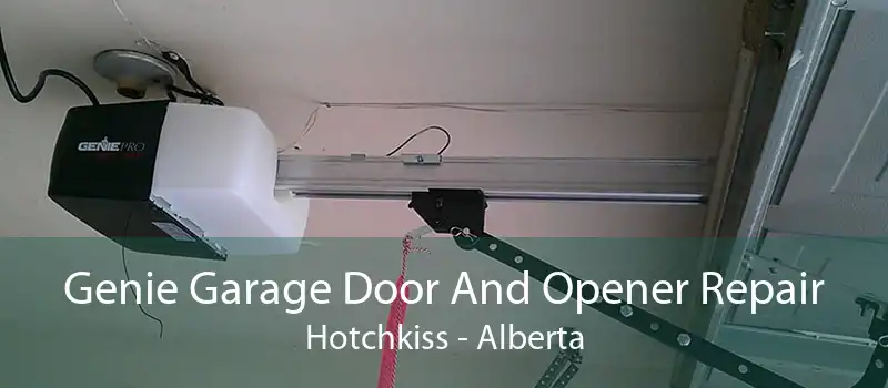 Genie Garage Door And Opener Repair Hotchkiss - Alberta