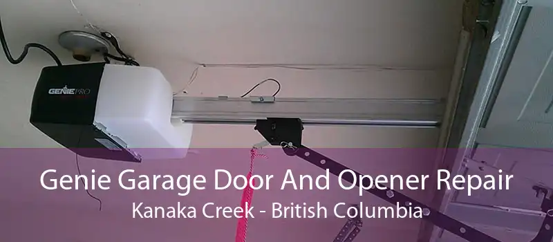 Genie Garage Door And Opener Repair Kanaka Creek - British Columbia