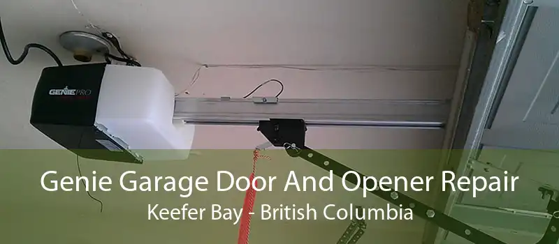 Genie Garage Door And Opener Repair Keefer Bay - British Columbia
