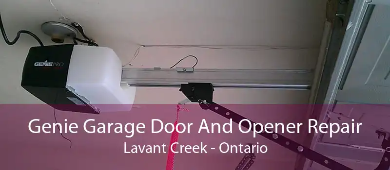 Genie Garage Door And Opener Repair Lavant Creek - Ontario