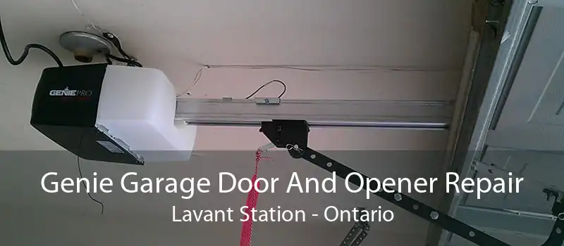 Genie Garage Door And Opener Repair Lavant Station - Ontario