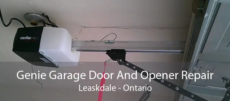 Genie Garage Door And Opener Repair Leaskdale - Ontario