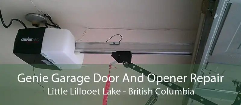 Genie Garage Door And Opener Repair Little Lillooet Lake - British Columbia