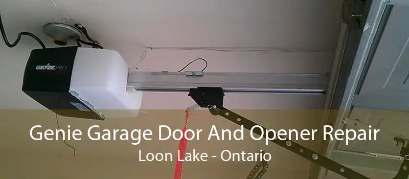 Genie Garage Door And Opener Repair Loon Lake - Ontario