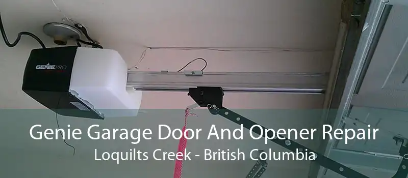 Genie Garage Door And Opener Repair Loquilts Creek - British Columbia