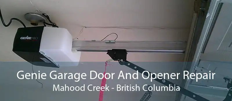 Genie Garage Door And Opener Repair Mahood Creek - British Columbia