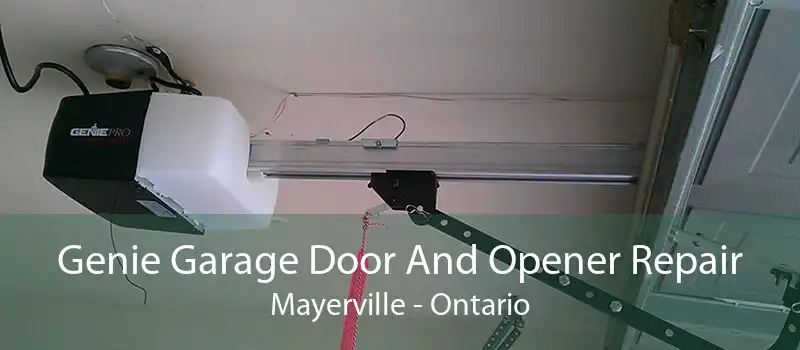 Genie Garage Door And Opener Repair Mayerville - Ontario