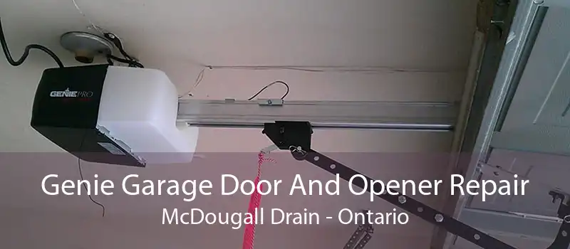 Genie Garage Door And Opener Repair McDougall Drain - Ontario