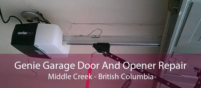 Genie Garage Door And Opener Repair Middle Creek - British Columbia