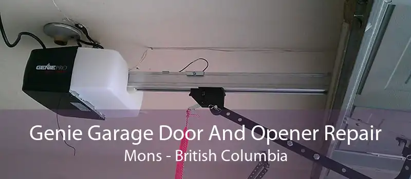 Genie Garage Door And Opener Repair Mons - British Columbia