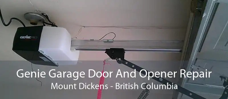 Genie Garage Door And Opener Repair Mount Dickens - British Columbia