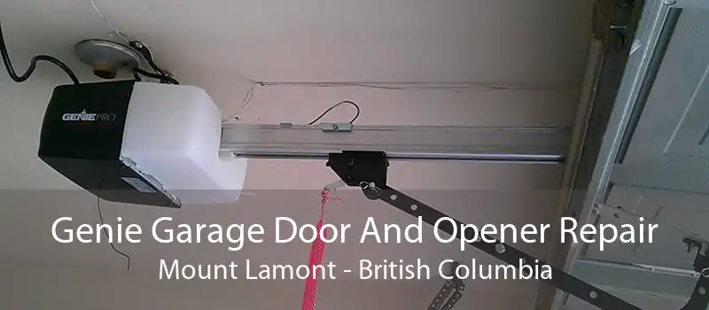 Genie Garage Door And Opener Repair Mount Lamont - British Columbia