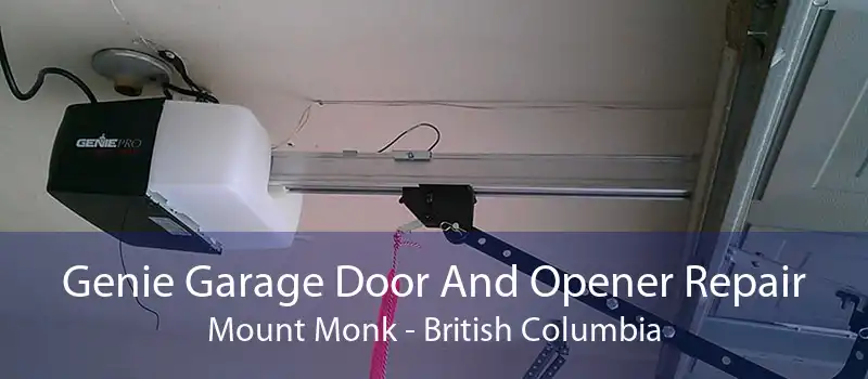 Genie Garage Door And Opener Repair Mount Monk - British Columbia