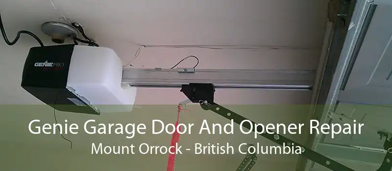 Genie Garage Door And Opener Repair Mount Orrock - British Columbia