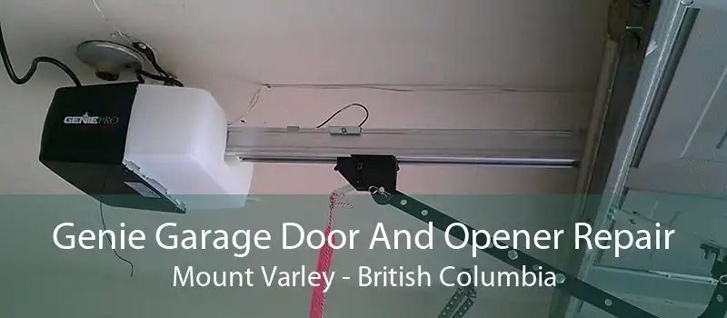 Genie Garage Door And Opener Repair Mount Varley - British Columbia