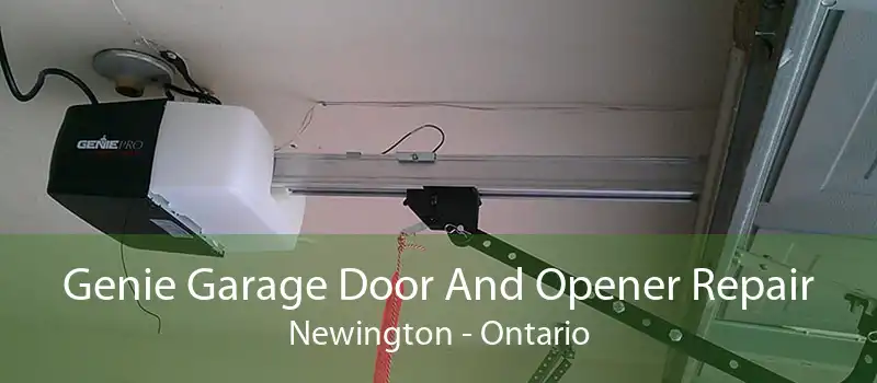 Genie Garage Door And Opener Repair Newington - Ontario