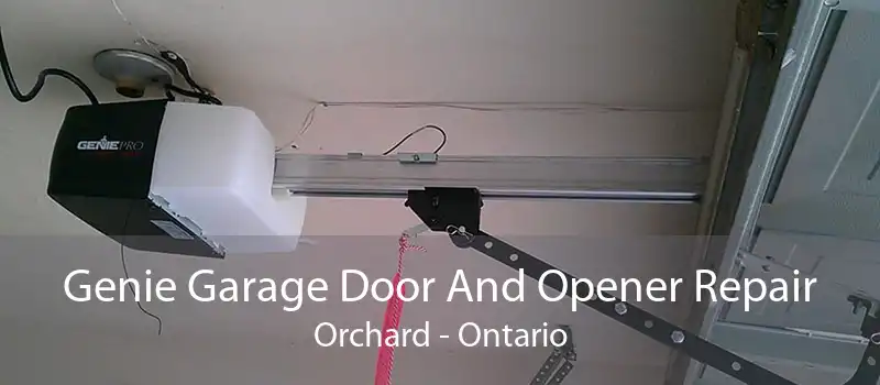 Genie Garage Door And Opener Repair Orchard - Ontario