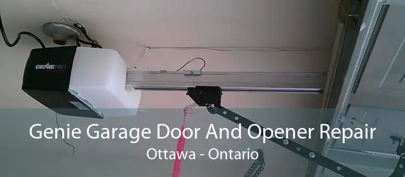 Genie Garage Door And Opener Repair Ottawa - Ontario