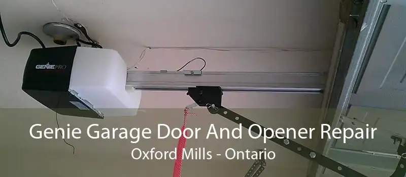 Genie Garage Door And Opener Repair Oxford Mills - Ontario