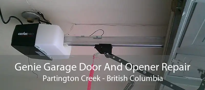 Genie Garage Door And Opener Repair Partington Creek - British Columbia