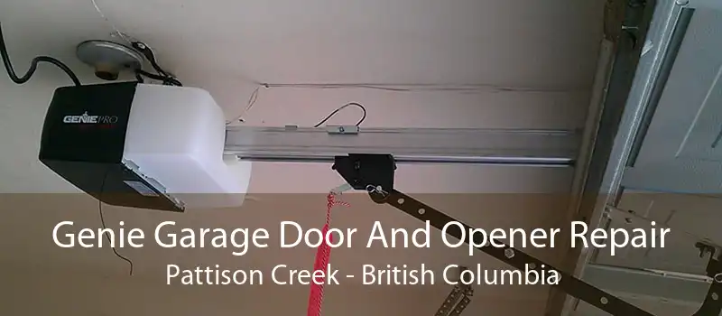 Genie Garage Door And Opener Repair Pattison Creek - British Columbia