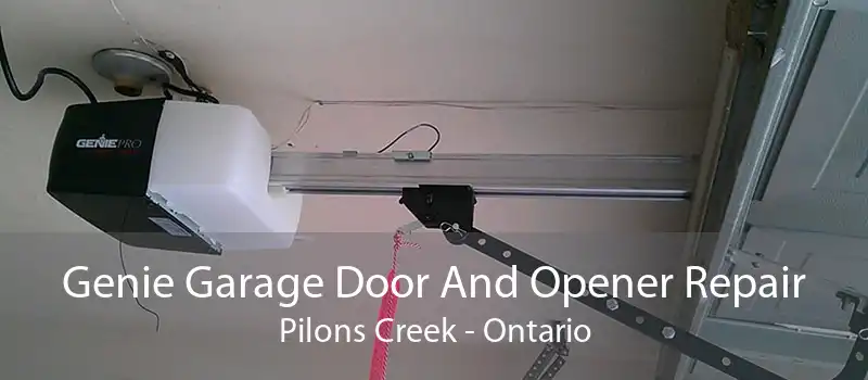 Genie Garage Door And Opener Repair Pilons Creek - Ontario