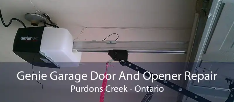 Genie Garage Door And Opener Repair Purdons Creek - Ontario