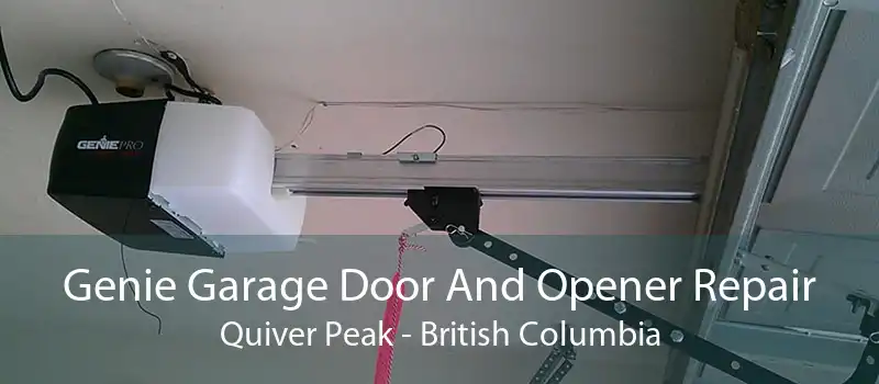 Genie Garage Door And Opener Repair Quiver Peak - British Columbia