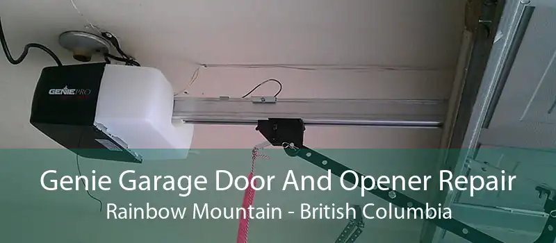Genie Garage Door And Opener Repair Rainbow Mountain - British Columbia