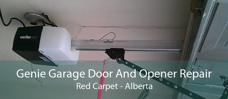 Genie Garage Door And Opener Repair Red Carpet - Alberta