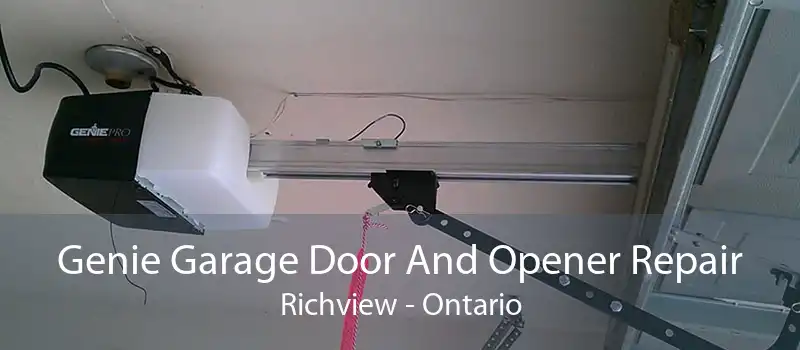 Genie Garage Door And Opener Repair Richview - Ontario