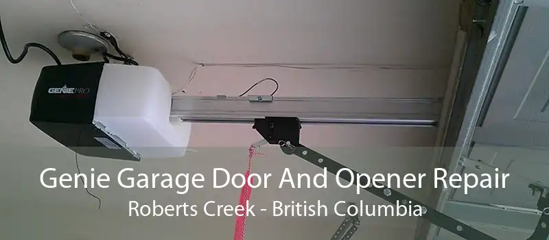 Genie Garage Door And Opener Repair Roberts Creek - British Columbia