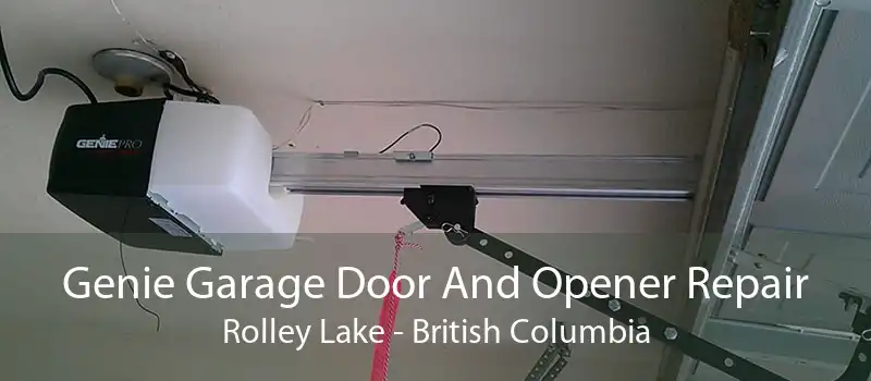 Genie Garage Door And Opener Repair Rolley Lake - British Columbia