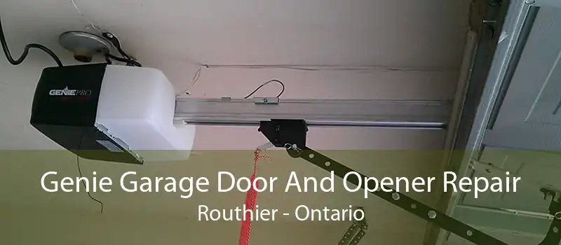 Genie Garage Door And Opener Repair Routhier - Ontario