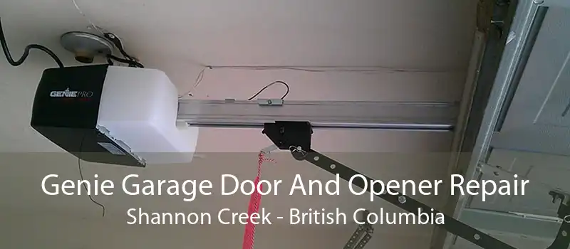 Genie Garage Door And Opener Repair Shannon Creek - British Columbia
