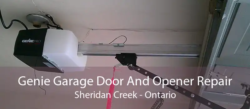 Genie Garage Door And Opener Repair Sheridan Creek - Ontario