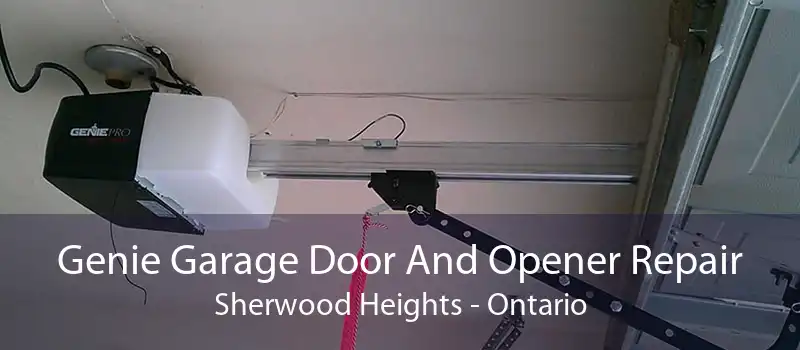 Genie Garage Door And Opener Repair Sherwood Heights - Ontario