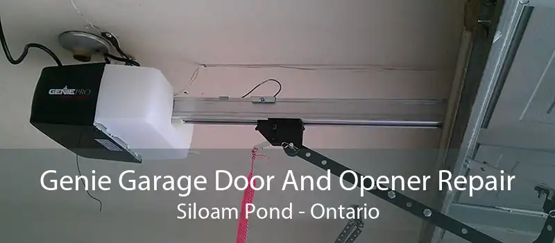 Genie Garage Door And Opener Repair Siloam Pond - Ontario