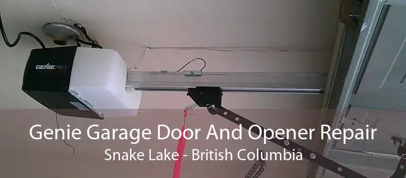 Genie Garage Door And Opener Repair Snake Lake - British Columbia
